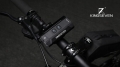 Mocna lampka lampa rowerowa 1200 lm latarka 5200 mAh LED przód + tył Kingseven