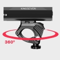 Mocna lampka lampa rowerowa 1200 lm latarka 5200 mAh LED przód + tył Kingseven