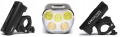 Mocna lampka lampa rowerowa 2000 lm latarka 10000 mAh LED przód + tył Kingseven