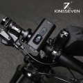 Mocna lampka lampa rowerowa 2000 lm latarka 10000 mAh LED przód + tył Kingseven