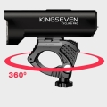 Mocna lampka lampa rowerowa 2000 lm latarka 10000 mAh LED przód + tył Kingseven