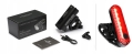 Mocna lampka lampa rowerowa 2000 lm latarka 10000 mAh LED przód + tył Kingseven