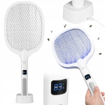 Łapka pułapka elektryczna lampa owadobójcza UV na muchy komary packa licznik Vayox