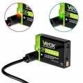 Latarka czołowa LED zoom akumulatorowa lekka czołówka USB-C 800 lm Pro Vayox