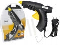 Pistolet do kleju na gorąco klejenia klejarka 200 W + 62 laski kleju