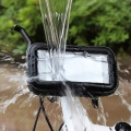Uchwyt sakwa na telefon torba motocyklowa rowerowa wodoodporna 18 x 9 cm