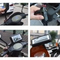 Uchwyt sakwa na telefon torba motocyklowa rowerowa wodoodporna 18 x 9 cm