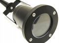 Lampa wbijana reflektor ogrodowy LED + żarówka GU10 2x dławik