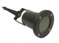 Lampa wbijana reflektor ogrodowy LED + żarówka GU10 2x dławik