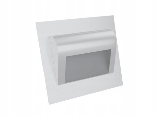 Oświetlenie schodowe Coro White biała oprawa LED 230 V zimna