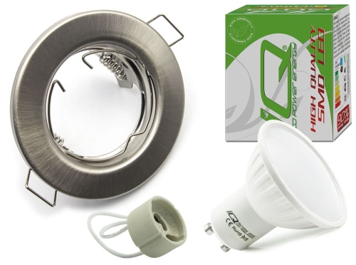 Oprawa oprawka halogenowa sufitowa z GU10 5 W LED CW B-Line