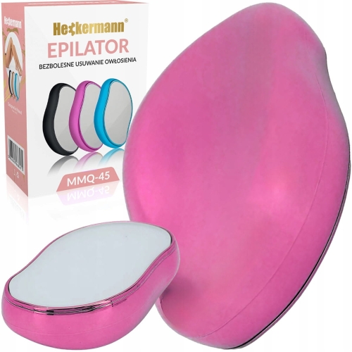 Depilator bezbolesny kryształowy włosów złuszczacz różowy