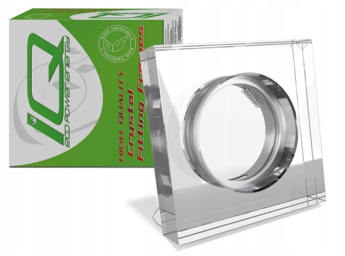 Oprawa oprawka halogenowa sufitowa szklana lustrzana GU10 gruba 20 mm B-Line