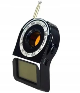 Wykrywacz lokalizatorów GPS kamer dyktafonów pluskiew zagłuszaczy sonda laserowa