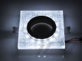 Oprawa oprawka szklana sufitowa LED paski brokat 1,5 W GU10 MR16 B-Line
