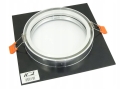 Oprawa oprawka halogenowa sufitowa regulowana AR111 czarna żarówka 12 W LED B-Line