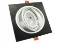 Oprawa oprawka halogenowa sufitowa regulowana AR111 czarna żarówka 12 W LED B-Line