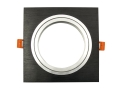 Oprawa oprawka halogenowa sufitowa regulowana AR111 czarna żarówka 12 W LED B-Line