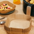 Wkład papierowy do frytownicy frytkownicy beztłuszczowej 20 x 20 x 4,5 cm 100 szt.