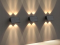 Lampa solarna ogrodowa elewacyjna Muro LED czujnik zmierzchu B-Line