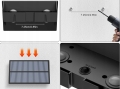 Lampa solarna ogrodowa elewacyjna Muro LED czujnik zmierzchu B-Line