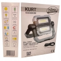 Lampa akumulatorowa LED halogen warsztatowy budowlany naświetlacz 7 W 700 lm zimna