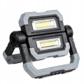 Lampa akumulatorowa LED halogen warsztatowy budowlany naświetlacz 7 W 700 lm zimna