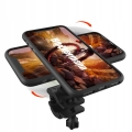 Uchwyt rowerowy mocny aluminiowy na telefon motocykl kierownicę hulajnogę