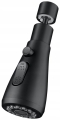 Przedłużka aerator relator adapter końcówka kranu kuchennego do baterii 3 funkcje czarna