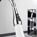 Przedłużka aerator relator adapter końcówka kranu kuchennego do baterii 3 funkcje srebrna