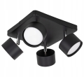 Lampa sufitowa Spot LED light 4-punktowa 4x GX53 czarna
