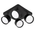 Lampa sufitowa Spot LED light 4-punktowa 4x GX53 czarna