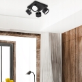 Lampa sufitowa Spot LED light 4-punktowa 4x GX53 czarna