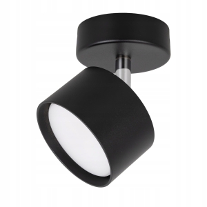 Lampa sufitowa Spot LED ścienna punktowa GX53 czarna + żarówka 