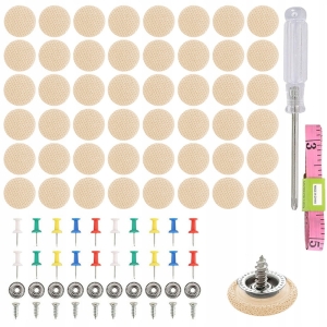 Samochodowy zestaw naprawczy do naprawy podsufitki samochodowej beżowy 100 szt.