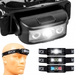 Latarka czołowa ratownicza czołówka akumulatorowa LED lampka taktyczna policyjna