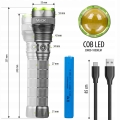 Latarka taktyczna akumulatorowa wodoodporna Seria Vayox Pro Long LED zoom USB-C IPX7 1000 lm