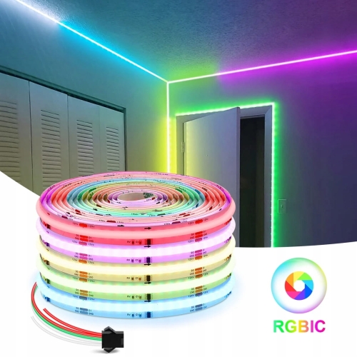 Cyfrowa taśma LED COB Magic Pixel WLED WS2811 RGBIC 720 LED/m 12 V IP20 5 m
