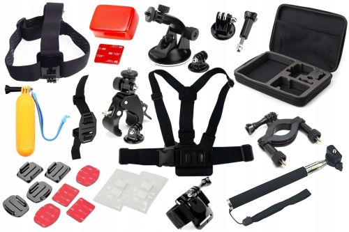 Zestaw akcesoria GoPro HERO 6 5 SJCAM Xiaomi Sony Gitup