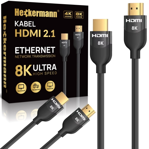 Kabel przewód 3 m HDMI - HDMI 2.1 High Sped 8K 60 Hz 4K 120 Hz