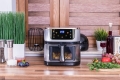 Frytkownica beztłuszczowa Air Fryer 8 l 1600 W menu PL frytownica Inox Linbox