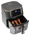 Frytkownica beztłuszczowa Air Fryer 8 l 1600 W menu PL frytownica Inox Linbox
