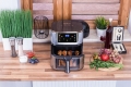 Frytkownica beztłuszczowa Air Fryer 8 l 1600 W menu PL frytownica Inox Linbox