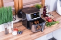 Frytkownica beztłuszczowa Air Fryer 8 l 1600 W menu PL frytownica Inox Linbox