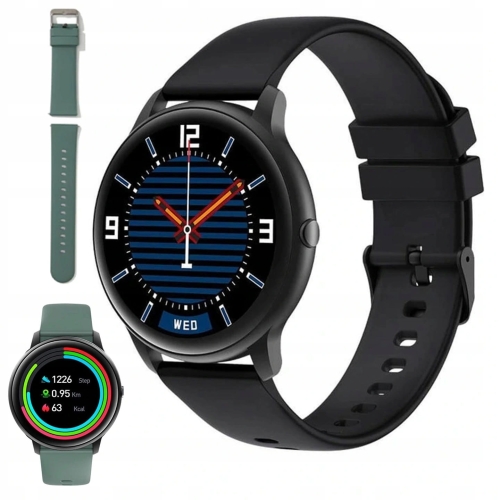 Zegarek sportowy Smartwatch Imilab KW66 IP68 puls czarny