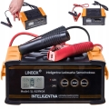 Prostownik pulsacyjny samochodowy do akumulatora 12 V 24 V 25 A AGM Start-Stop