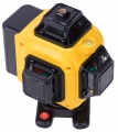Poziomica laserowa 360° laser krzyżowy 4D Linbox Eco zestaw walizka