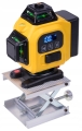 Poziomica laserowa 360° laser krzyżowy 4D Linbox Eco zestaw walizka