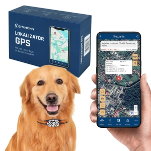Lokalizator obroża GPS psa kota nasłuch śledzenie aplikacja bez abonamentu