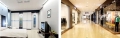 Panel plafon lampa LED podtynkowy sufitowy kwadrat czarny 18 W CCD Dentro B-Line